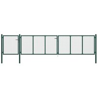 Garden Gate Steel 500x100 cm