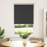 Berkfield Home Roller Blind Blackout Black 65x175 cm Fabric Width 60.7 cm Polyester