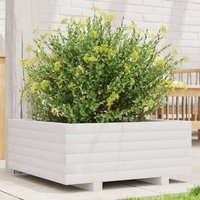 Garden Planter 60x60x26.5 cm Solid Wood Pine