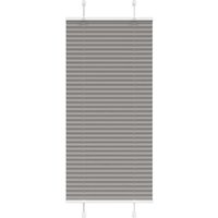 Pleated Blind Anthracite 60x150 cm Fabric Width 59.4 cm Polyester