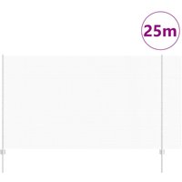 Berkfield Home Welded Wire Fence with 22 U Posts Silver 1.4x25 m Steel