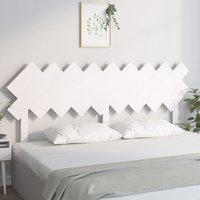 Berkfield Home Bed Headboard White 178x3x80.5 cm Solid Wood Pine