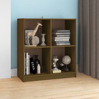 Berkfield Home Sideboard Honey Brown 70x33x76 cm Solid Pinewood | Size: 70 x 33 x 76 cm
