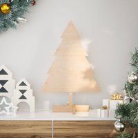 Wooden Christmas Tree Decoration 70 cm Solid Wood