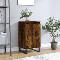 Sideboard Smoked Oak 40x35x70 cm Engineered Wood x 35 x 70 cm