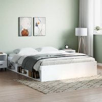 Berkfield Home Bed Frame White 160x200 cm