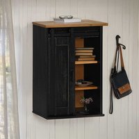 Hanging Cabinet HALDEN Sliding Door 49x22.5x70 cm Pine