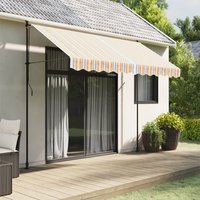 Berkfield Home Replacement Fabric for Awning Multicolour Stripe 3x2.5 m