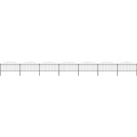Garden Fence Spear Top Steel x11.9 m