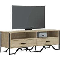 TV Cabinet Sonoma Oak 122x34x41 cm Engineered Wood x 34 x 41 cm