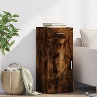 Berkfield Home Sideboard Smoked Oak 40x42.5x93 cm Engineered Wood in Brown