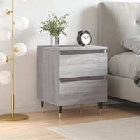 Bedside Cabinet Sonoma 40x35x50 cm Engineered Wood x 35 x 50 cm