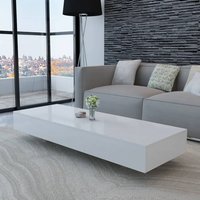 Berkfield Home Coffee Table High Gloss White