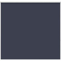 Berkfield Home Roller Blind Blackout Marine 150x150 cm Fabric Width 146.6 cm Polyester in Blue