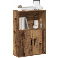 Berkfield Home Bookcase Old Wood 60x24x85 cm Engineered Wood in Brown | Size: 60 x 24 x 85 cm