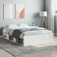 Berkfield Home Bed Frame White 120x200 cm