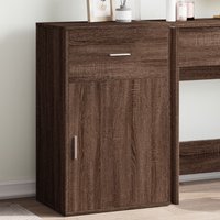 Berkfield Home Storage Cabinet Brown Oak 56.5x39x90 cm Engineered Wood