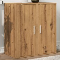 Shoe Cabinets 2 pcs Artisan Oak 32x35x70 cm Engineered Wood x 35 x 70 cm