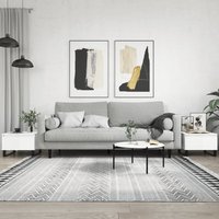 Berkfield Home Coffee Tables 2 pcs High Gloss White 50x46x35 cm Engineered Wood | Size: 50 x 46 x 35 cm