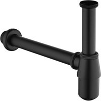 Modern Basin Sink Bottle Trap Waste Bathroom Basin Sink Pipe Matte Black