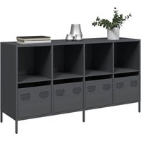 Sideboard Anthracite 135x39x73.5 cm Cold rolled Steel
