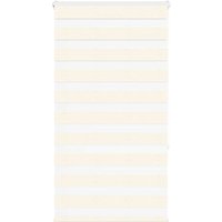 Berkfield Home Zebra Blind Marble Beige 75x150 cm Fabric Width 70.9 cm Polyester