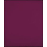 Berkfield Home Jersey Fitted Sheet Bordeaux 160x200 cm Cotton in Red