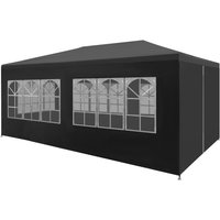Berkfield Home Party Tent 3x6 m Anthracite in Black