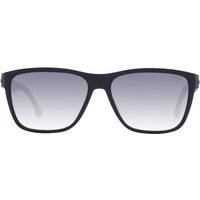 Grey Lens Semi Matte Black Sunglasses