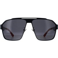 Aviator Matte Dark Grey Smoke Polarized SPLL08M Summit 1
