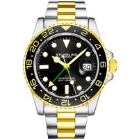 Meridian 3965 Quartz 42mm Diver Stainless Steel Bracelet 22mm