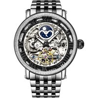 Special Reserve Dual Time Automatic 48mm Skeleton Stainless Steel Deployant Buckle