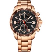 Concorso Quartz 40mm Chronograph Watch Stainless Steel Link Bracelet