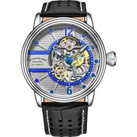 Prospero Automatic 44mm Skeleton Watch leather Band