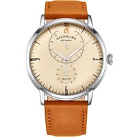 Cabaletta 3969 Dress Watch Quartz 42mm 24 Hour Sub Dial Leather strap