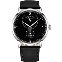 Cabaletta 3969 Dress Watch Quartz 42mm 24 Hour Sub Dial Leather strap