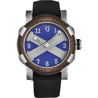 Titanic La Grande Blue Dial Rubber Strap Automatic Watch