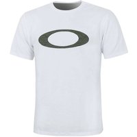 Short Sleeve Crew Neck Ellipse Line Camo T Shirt