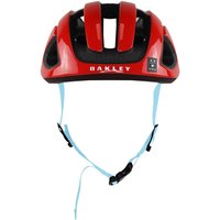 Oakley Light Comfortable Red Cycling Helmet in Black | Size: Small