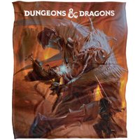 Hasbro Dungeons & Dragons Player's Handbook Art Blanket 152 x 127 cm in White
