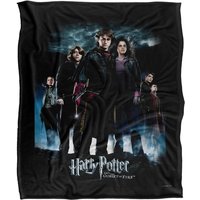 Warner Brothers Harry Potter Goblet of Fire Poster Blanket 152 x 127 cm in White