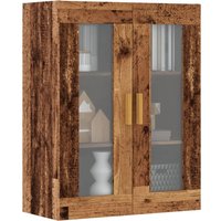 Hanging Wall Cabinet Old Wood 69.5x34x90 cm