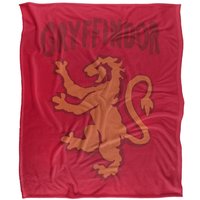 Warner Brothers Harry Potter The Gryffindor Blanket 152 x 127 cm in White