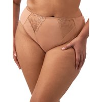Elomi Women's Zarla High Leg Brief in Nude | Size: 20