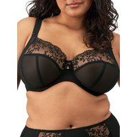 Elomi Women's Zarla Full Cup Bra in Black | Size: 44H