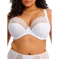 Elomi Women's Lucie Plunge Bra in White | Size: 42E