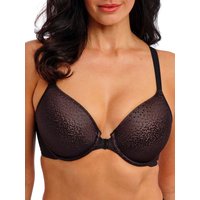 Wacoal Women's Back Appeal Front Fastener Bra in Black | Size: 38DD