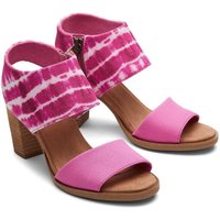TOMS Women's Majorca Cutout Sandal in Pink | Size: 8