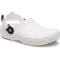 Crocs Men's Classic Work Clog in White | Size: 8