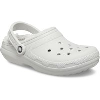 Crocs Classic Lined Clog in Off-White | Size: 5
